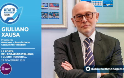 ITALIANI E RISPARMIO, GIULIANO XAUSA RELATORE AL WEALTH MANAGEMENT FORUM 2021